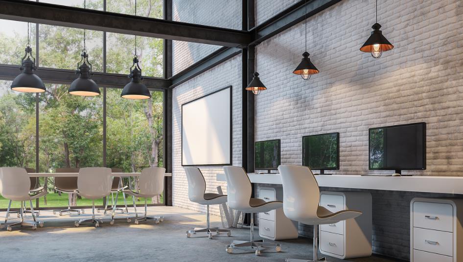 上海流行的工業(yè)風(fēng)辦公室設(shè)計(jì),辦公室無(wú)吊頂如何做隔斷設(shè)計(jì)？